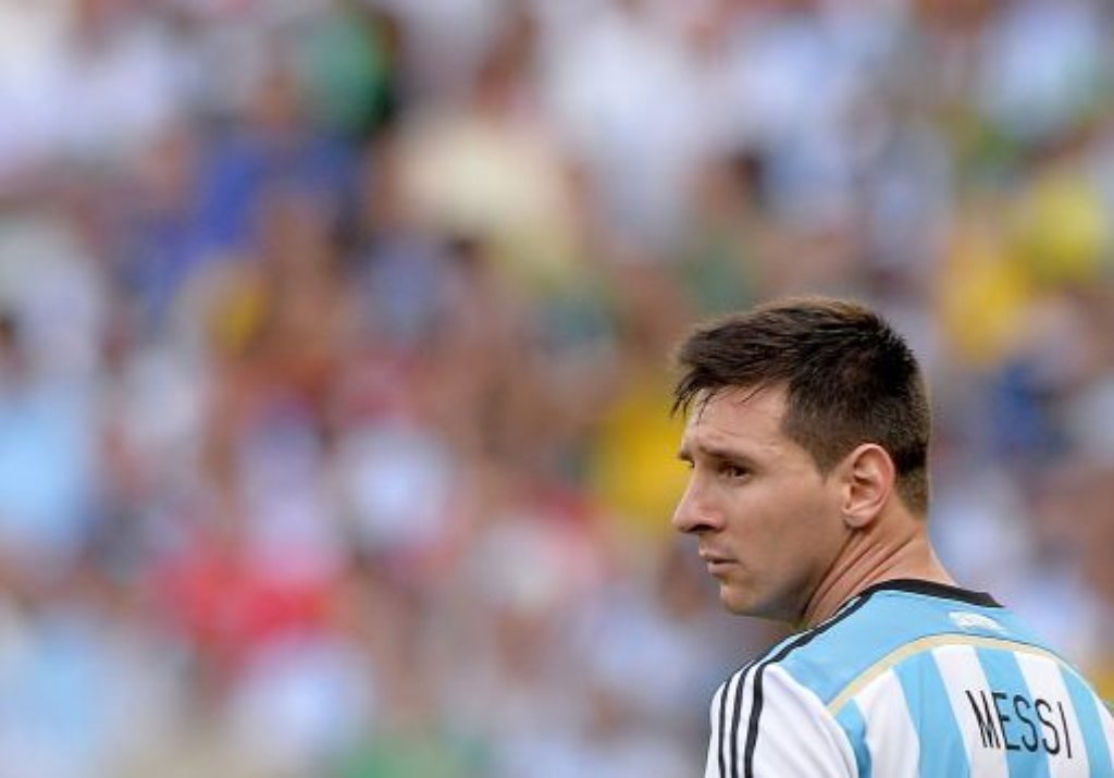 Lionel Messi (Argentinien) im WM-Vorrundenspiel gegen Iran.