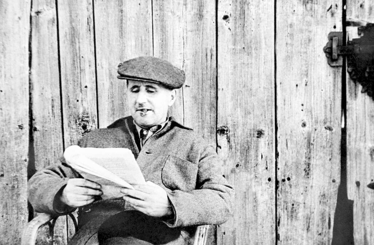Bertolt Brecht, im Jahr 1948.