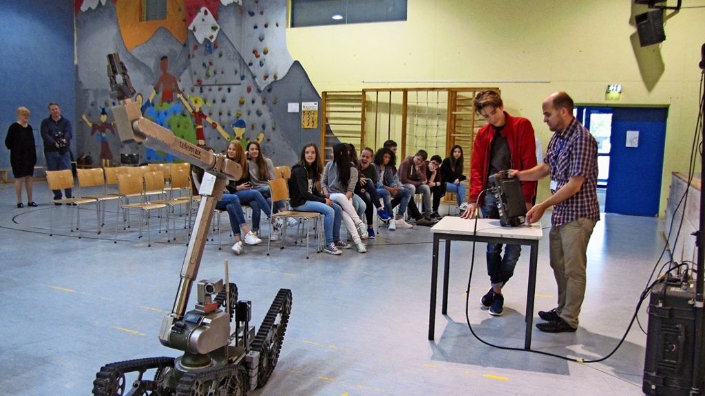 Internationale Schule in Degerloch: Ein Roboter als Rettungskraft