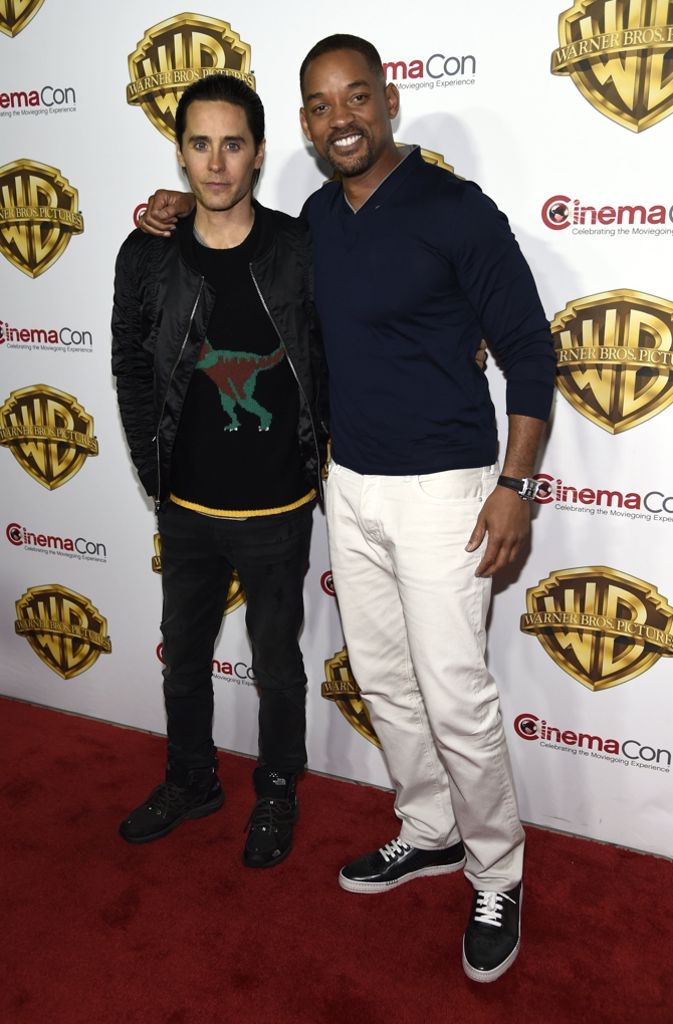 Jared Leto („Dallas Buyers Club“) und Will Smith („Men In Black“) bei der CinemaCon 2016.