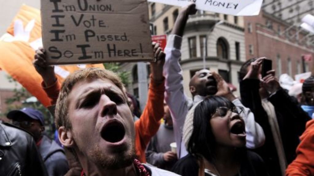 Occupy Wall Street: Kapitalismuskritiker gehen weltweit auf die Straße