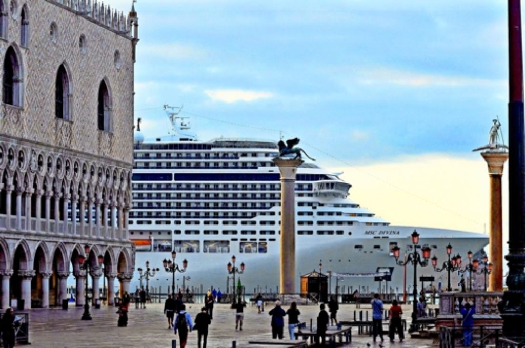 Wohin mit den Kreuzfahrtschiffen in Venedig? Foto:  