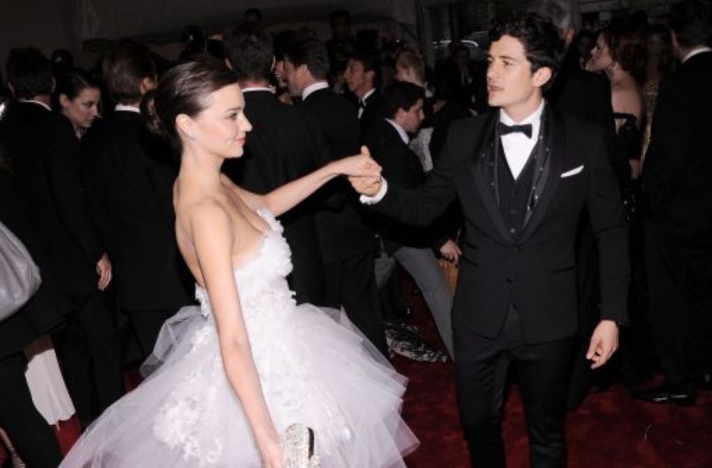 Ein Bild aus glücklicheren Tagen: Orlando Bloom und Miranda Kerr bei einer Gala im Jahr 2011. Jetzt gibt das Paar seine Trennung bekannt.