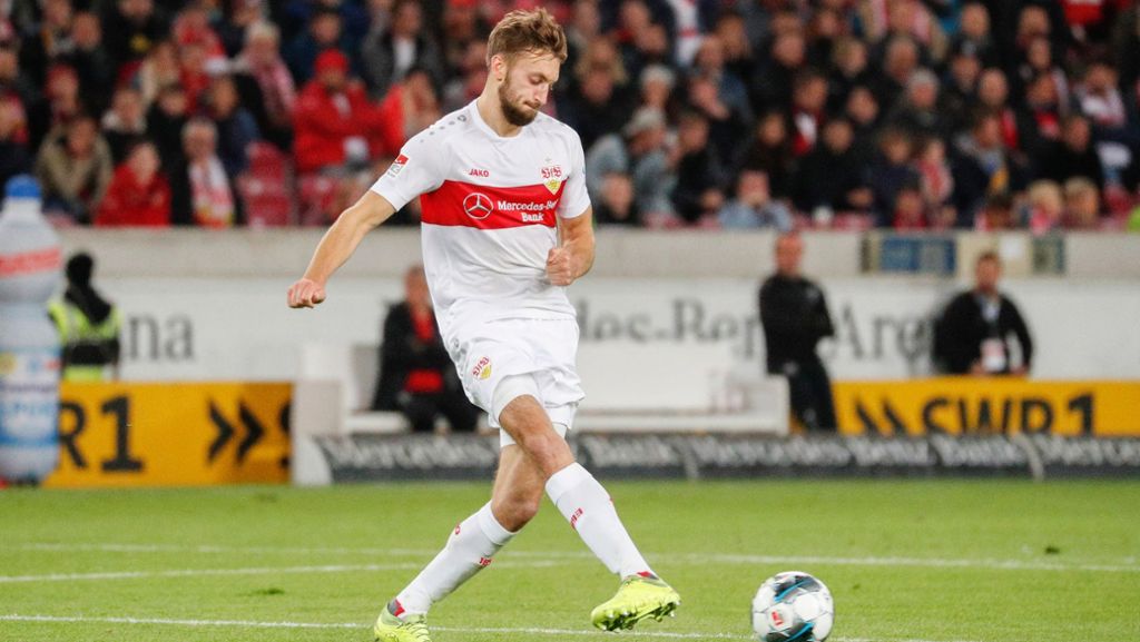 Training beim VfB Stuttgart: Nat Phillips muss pausieren