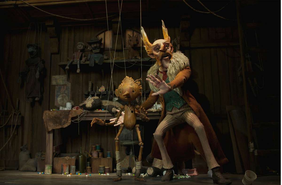Eindrücke aus Guillermo del Toros Stop-Motion-Film „Pinocchio“