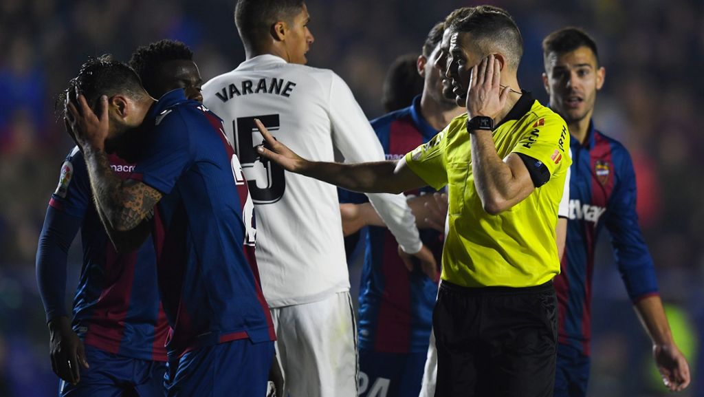 Real Madrid bei UD Levante: „Skandalös“ – Umstrittener Elfmeter empört ganz Spanien
