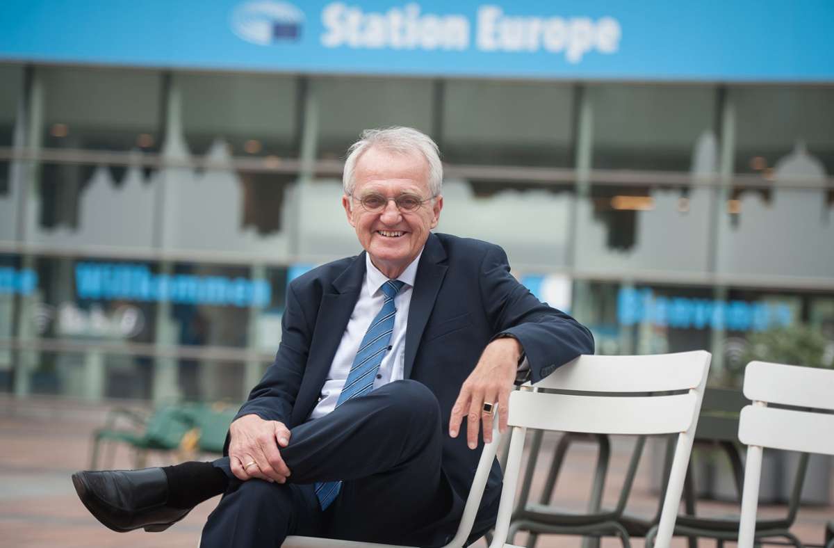 Hat ein Faible für Sprache und ein Herz für Dolmetscher: Rainer Wieland, Vizepräsident des Europäischen Parlaments