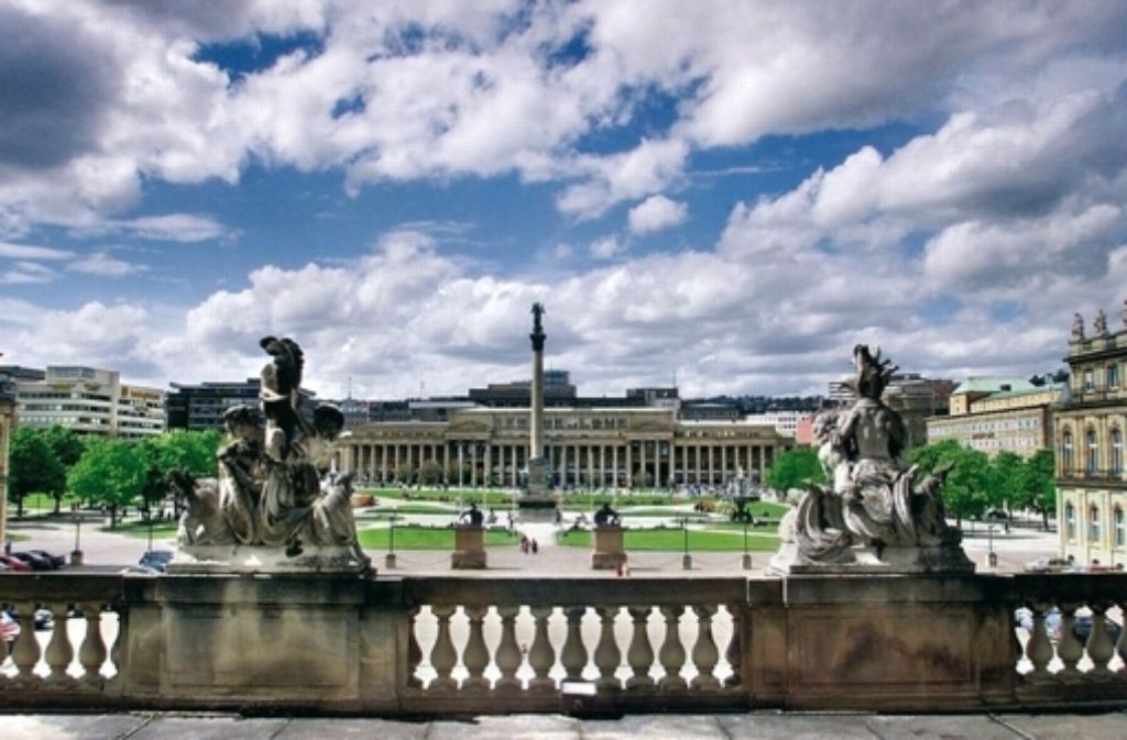 Auch der Schlossplatz nimmt in der Bildsprache der Tourismusvermarkter eine prominente Rolle ein.