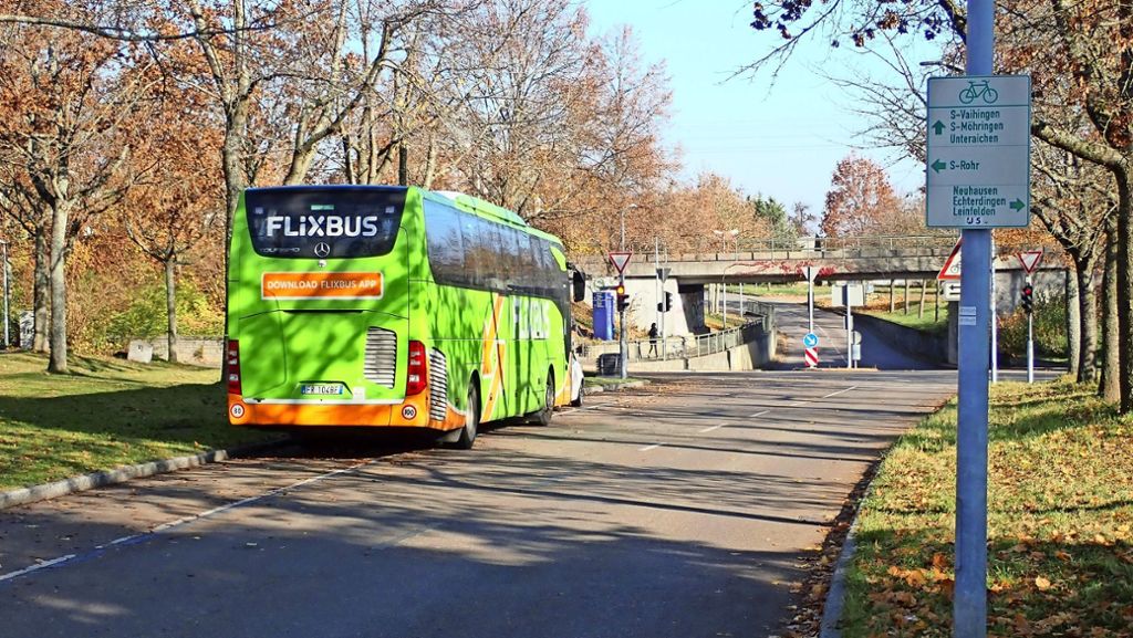 Leinfelden-Echterdingen: Dem Flixbus-Fahrer droht eine Abmahnung