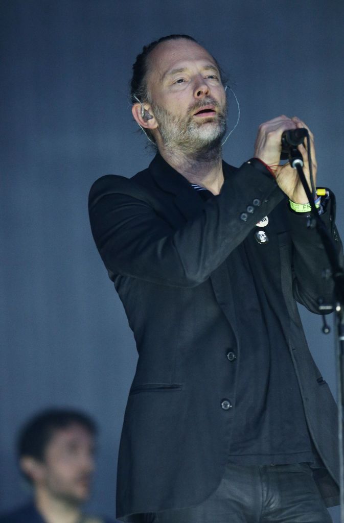Sänger Thom Yorke forderte Premierminsterin Theresa May auf, sie solle „die Tür hinter sich zumachen“.