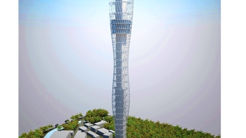Wolkenkratzer in Rottweil: Der Turm wird erst später gebaut