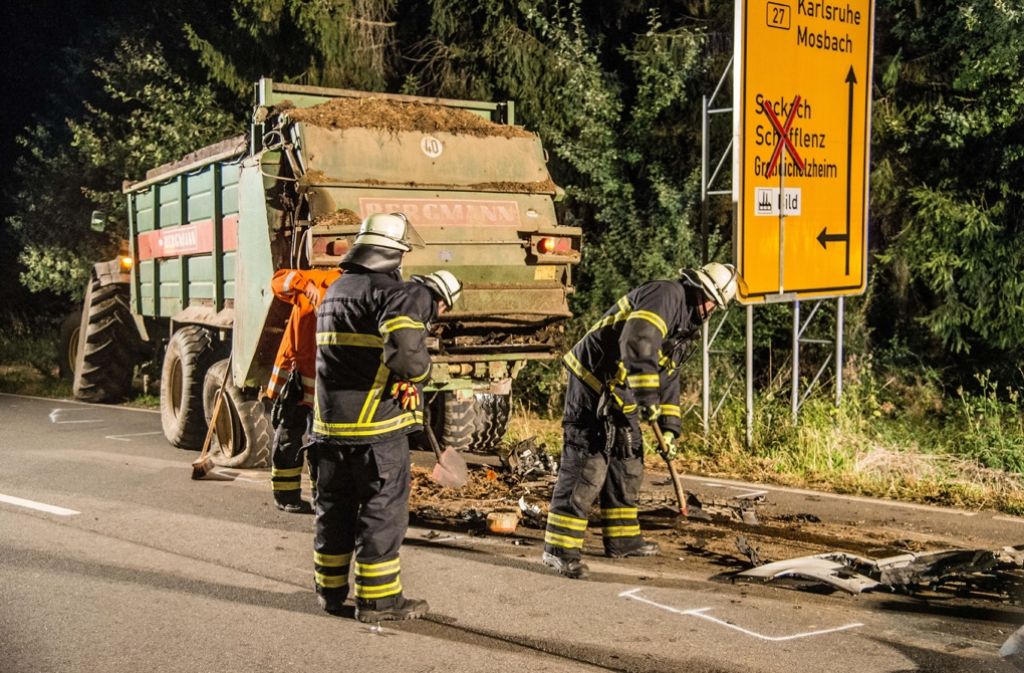 Bei einem schweren Unfall im Neckar-Odenwald-Kreis kam ein 29-Jähriger ums Leben.