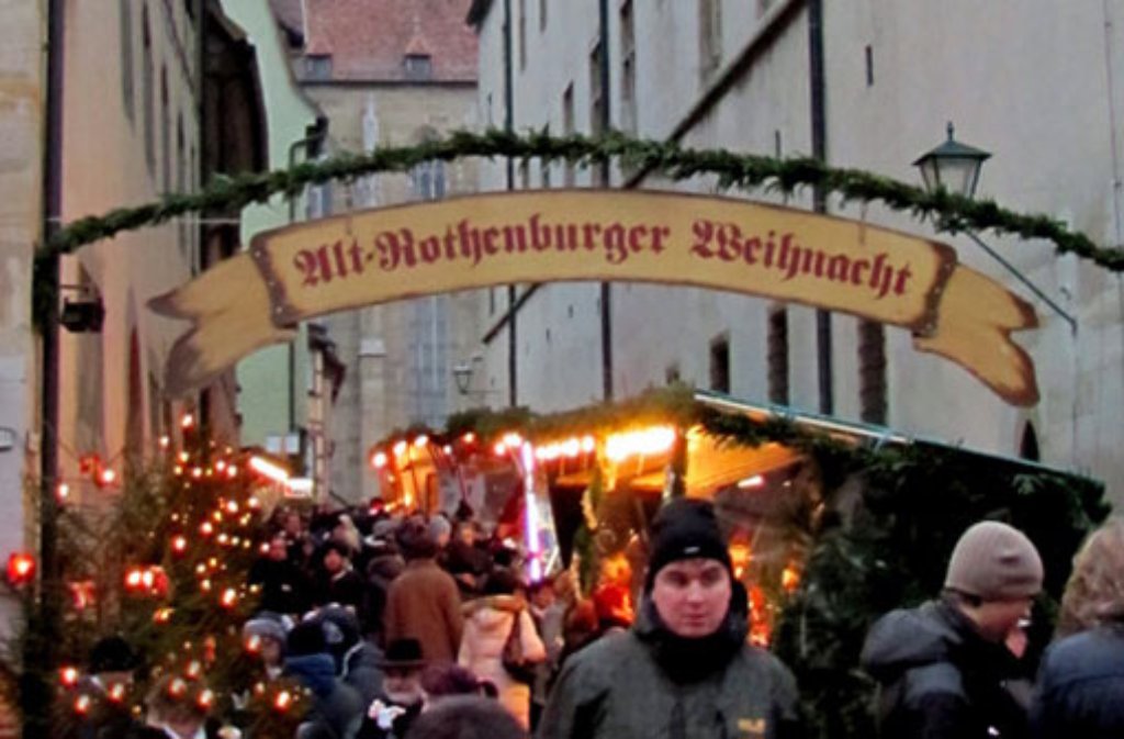 Das mittelalterliche Rothenburg ob der Tauber ...