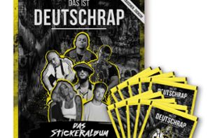 Das erste Deutschrap-Stickeralbum kommt auf den Markt