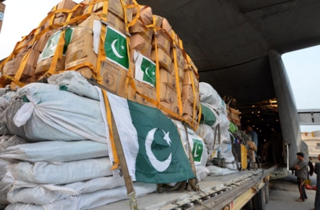 Hilfe aus Pakistan