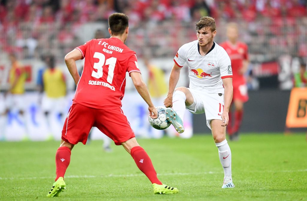 Keven Schlotterbeck (links) ist derzeit vom SC Freiburg an den 1.FC Union Berlin ausgeliehen.