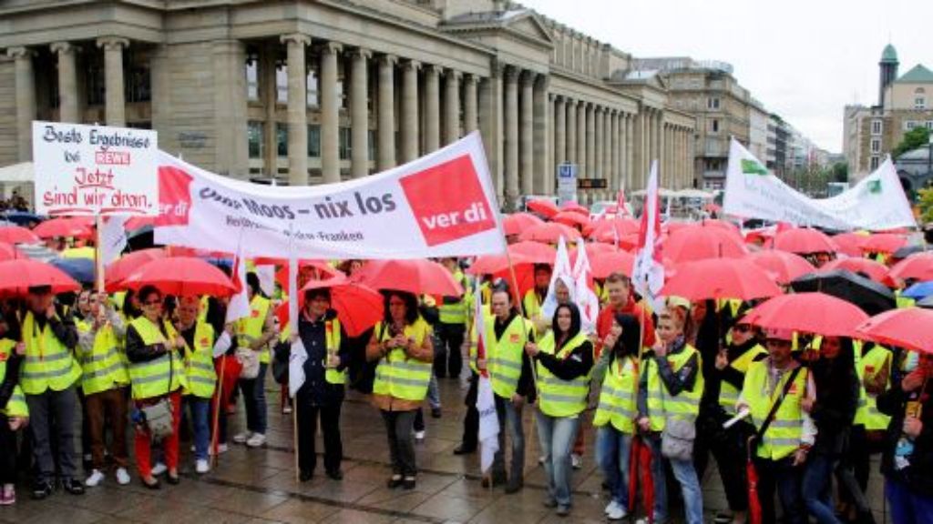 Karlsruhe: Verdi weitet Streiks im Einzelhandel aus