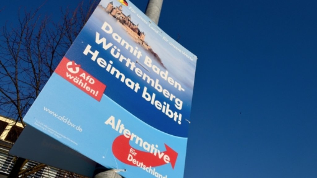 Wahlkampf in Baden-Württemberg: Illegale Partei-Spende für die AfD?