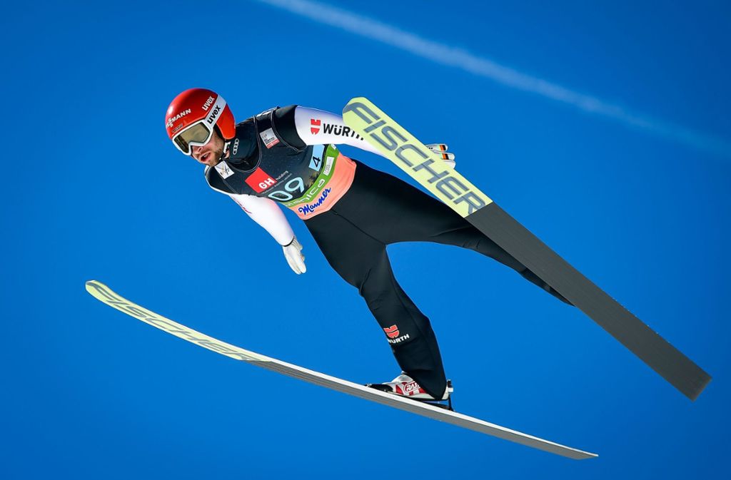 Markus Eisenbichler in Aktion – jetzt geht der Skissprung-Winter wieder los.