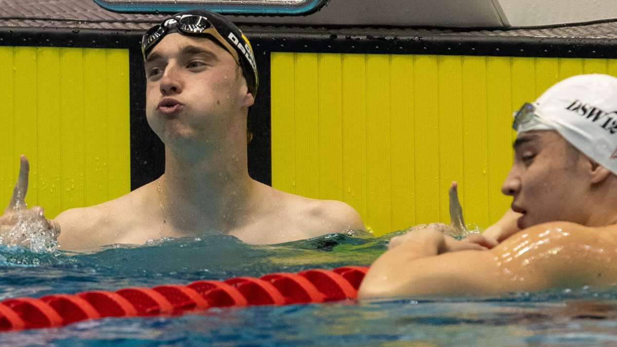Schwimmer aus Filderstadt: Mit Wut im Bauch zum Medaillen-Triple