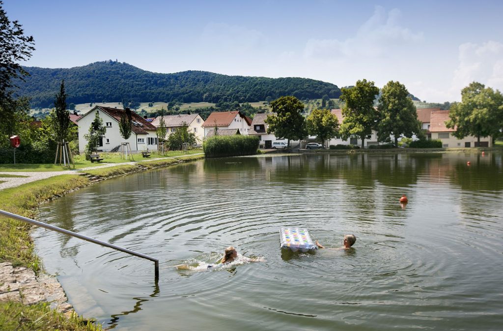 Der Bissinger See: Die Wasserqualität des kleinen Sees, soll laut dem Landesamt für Umwelt Baden-Württemberg ausgezeichnet sein.