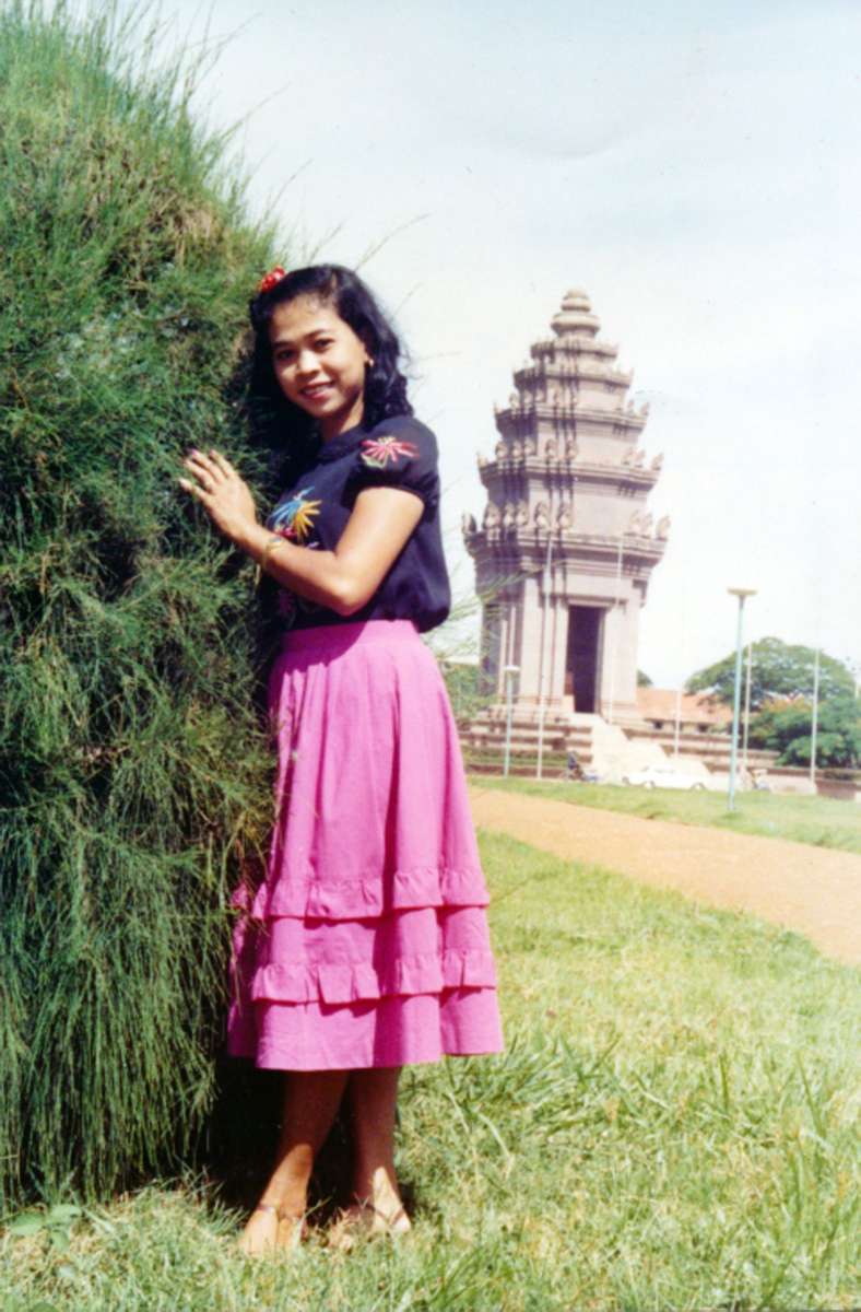 Mary in ihrer kambodschanischen Heimat