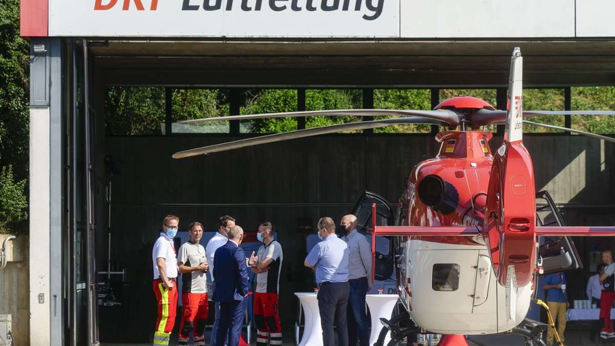 Rettungshubschrauber  in  Leonberg: Bleibt Christoph 41  in Leonberg?