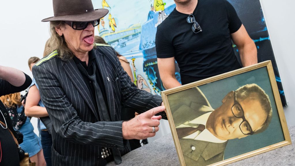 Udo Lindenberg Siebdruck Andere Denken Nach Wir Denken Vor