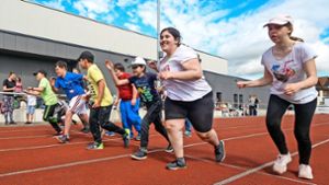 Spiel- und Sporttag der Haldenwang-Schule in Leonberg: Spaß und Freude an der Bewegung