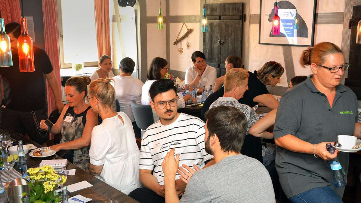 Gründerfrühstück in Filderstadt: Krisen sind auch Zeiten für Gründungen