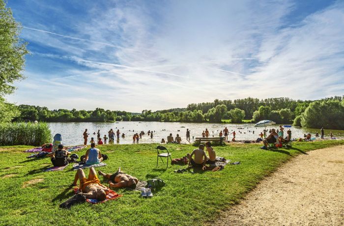 Badestellen Region Stuttgart: In diesen Seen ist das Wasser ausgezeichnet