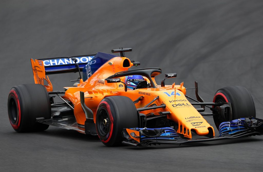 Der McLaren sieht bissig aus. Fernando Alonso hofft, dass er endlich hält, was er verspricht.