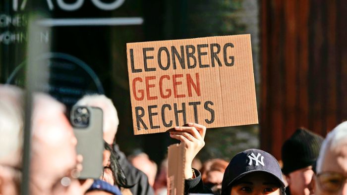 Demo gegen Rechtsextremismus in Leonberg: Veranstalterin zieht positives Fazit