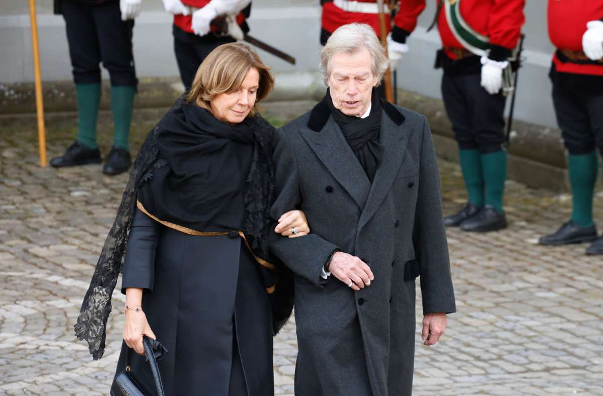 Leopold Prinz von Bayern und seine Frau Ursula