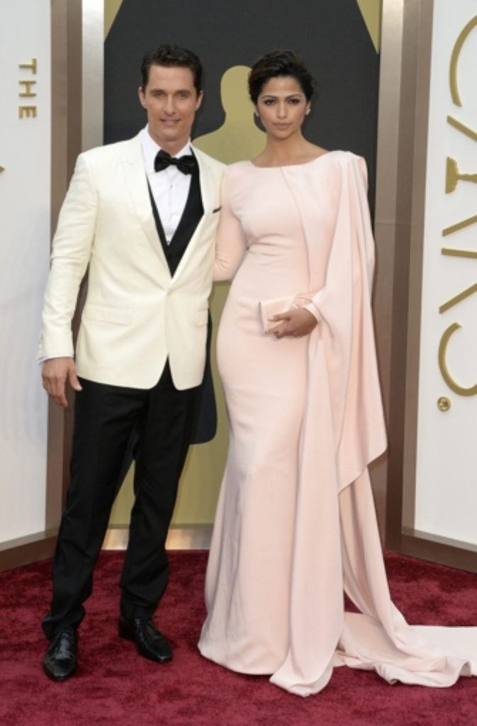 Matthew McConaughey mit seiner Frau Camila Alves