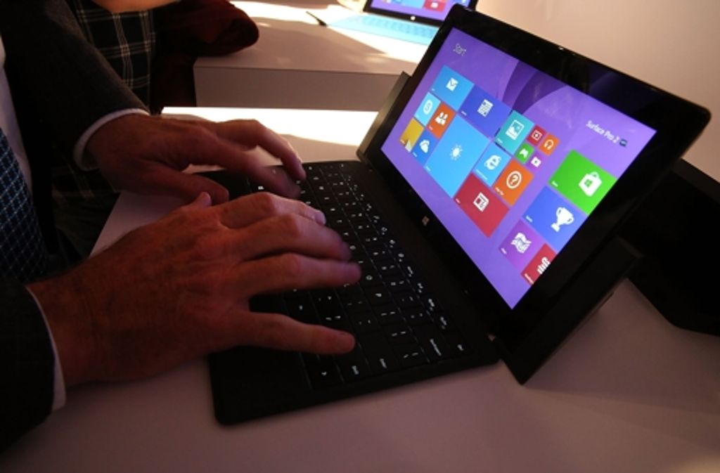 Microsoft stellt in New York die neue Surface-Generation vor.