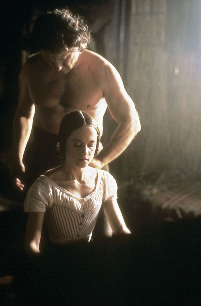 Harvey Keitel und Holly Hunter in „Das Piano“ (1993)