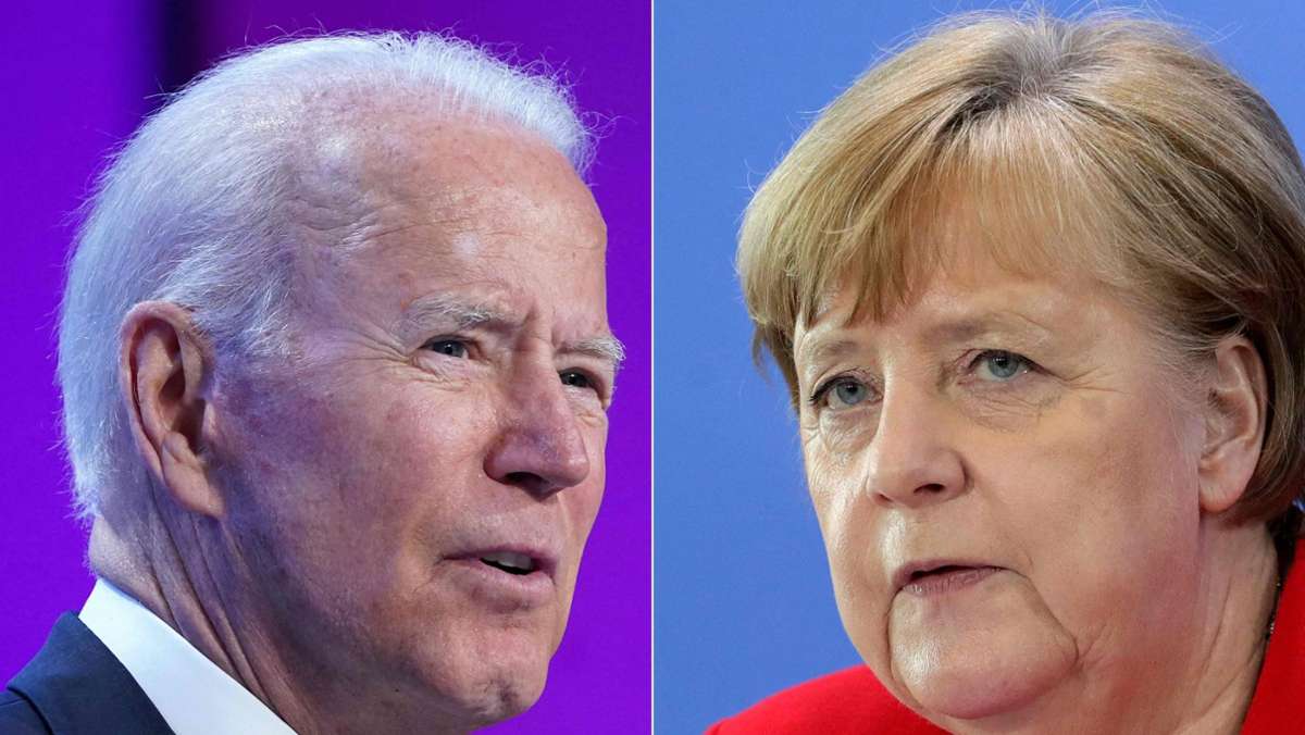 Gespräche mit Joe Biden: Angela Merkel zu Besuch in den USA