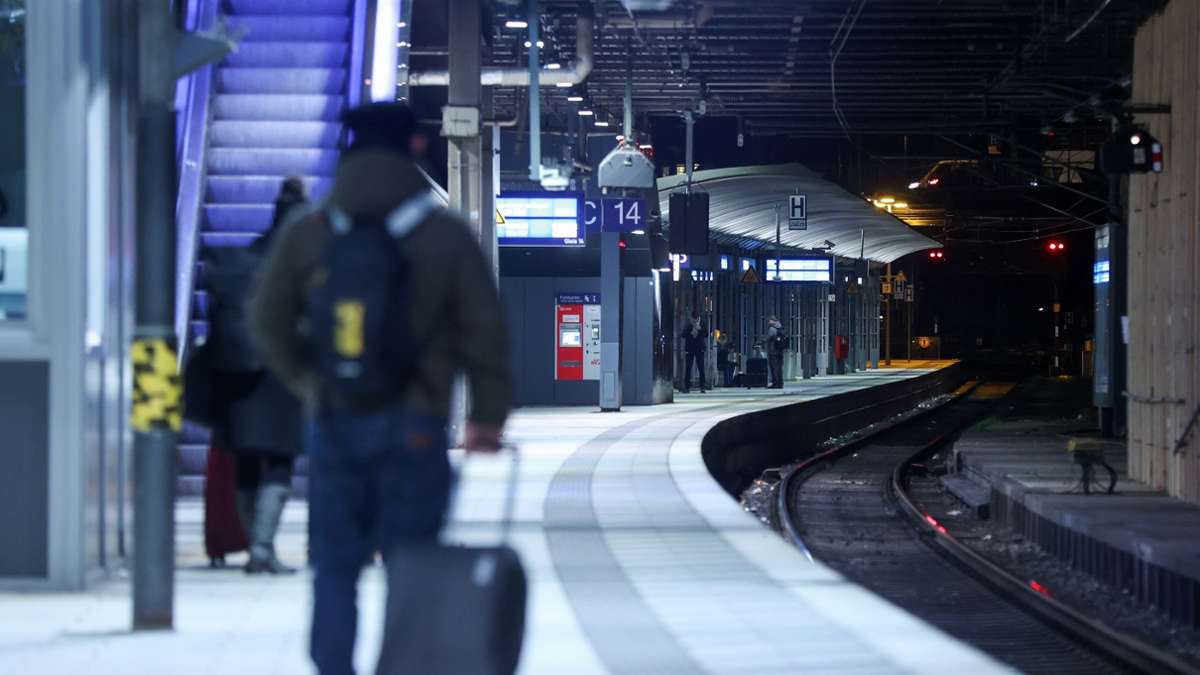 Deutsche Bahn: Ausstand bei der Bahn - Weselsky setzt auf Wellenstreiks