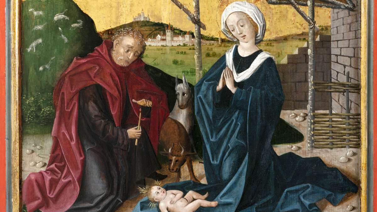  Margarethe von Stein hoffte auf ein besseres Leben nach dem Tod. Im Landesmuseum Württemberg strahlt nun der Altar, den die Nonne im Mittelalter stiftete. 
