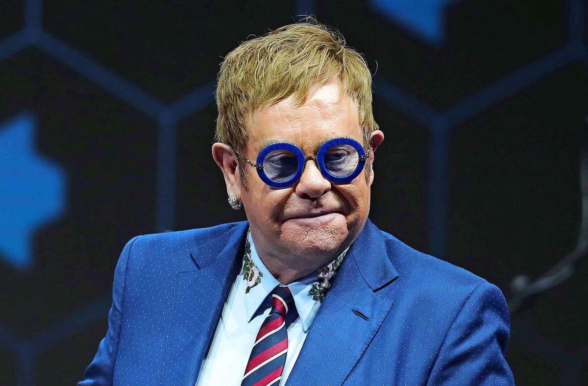 Sieht aus wie Elton: Sir Elton John