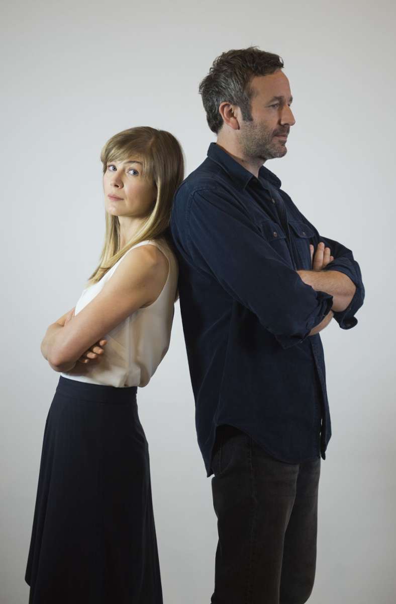 Rosamund Pike und Chris O’Dowd in „State of the Union“