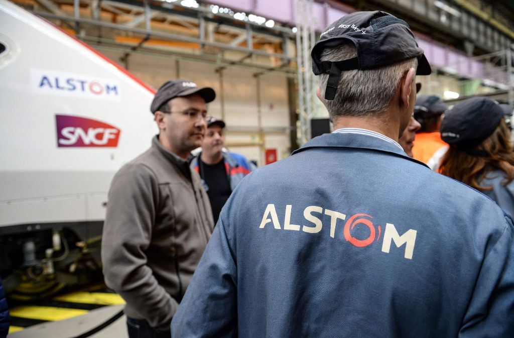 Nicht nur die Alstom-Mitarbeiter haben Vorbehalte gegen die Fusionspläne. Foto: AFP
