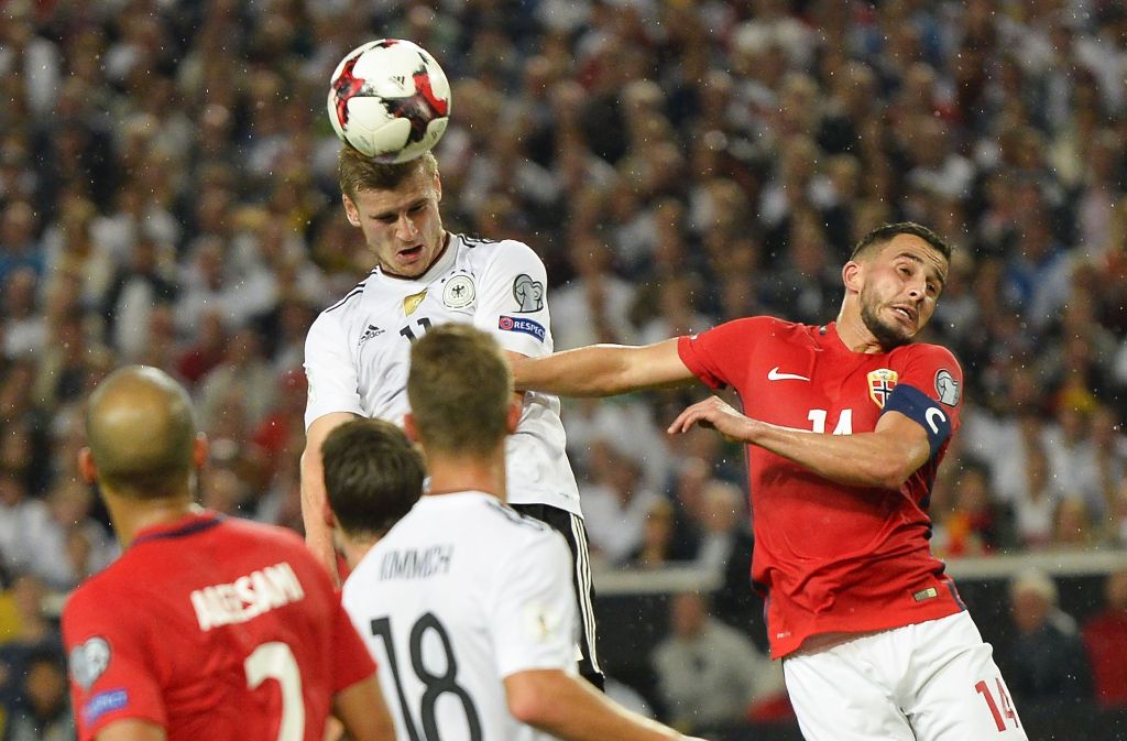 Weitere Impressionen vom Spiel Deutschland gegen Norwegen.
