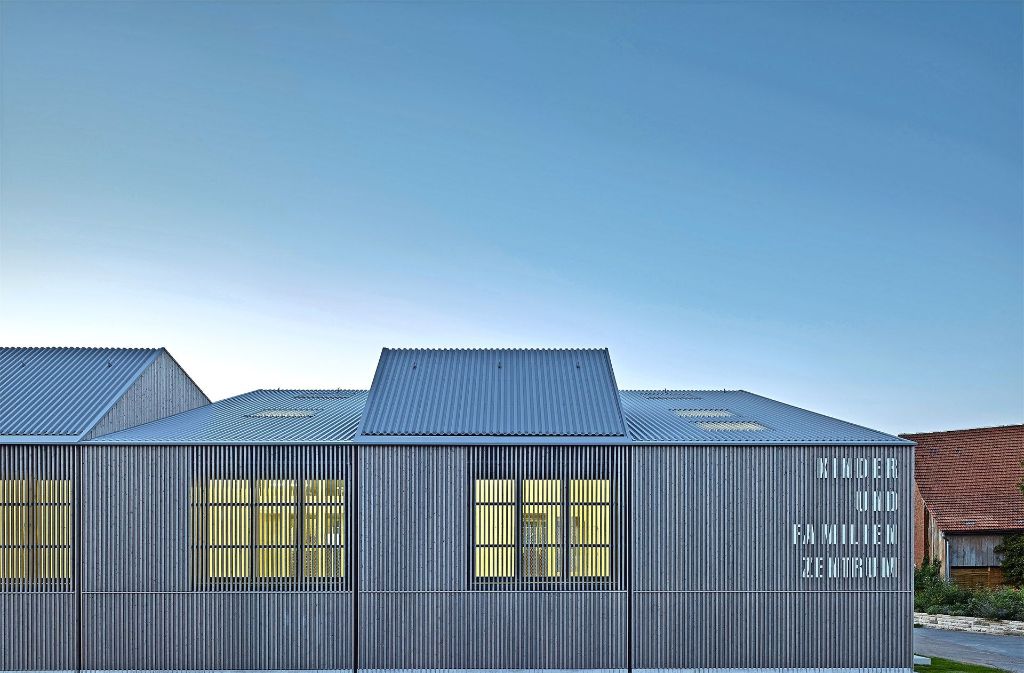 Das Kinder- und Familienzentrum in Poppenweiler von Von M Architekten. Foto: Zooey Braun