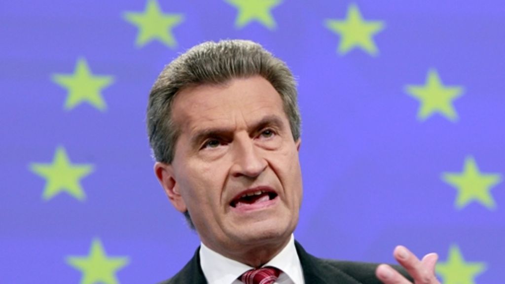 Porträt von Günther Oettinger: Ein Leisetreter will er nicht sein