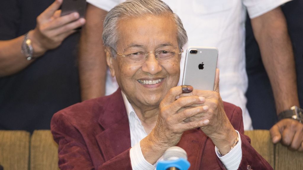 Malaysia: 92-jähriger Mahathir Mohamad  gewinnt Parlamentswahl