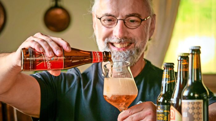 Bier-Sommelier Armin Schmidt aus Leonberg: „Bier hat doch viel mehr zu erzählen als Wein“