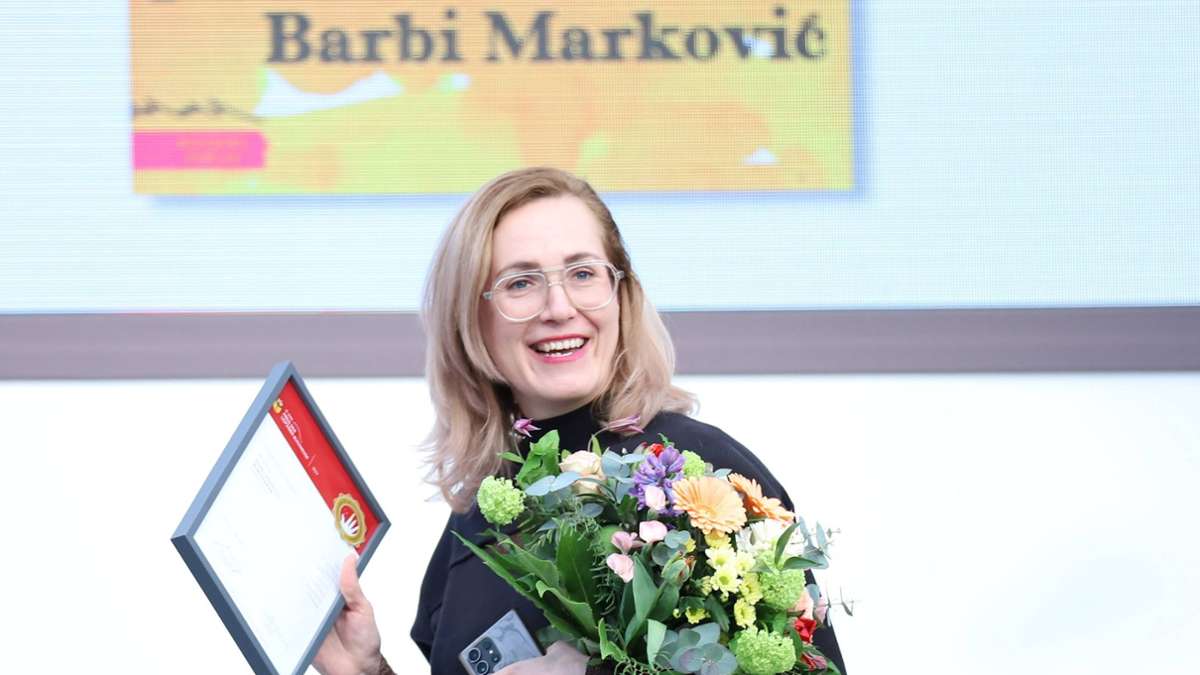 Leipziger Buchmesse: Barbi Marković gewinnt Belletristik-Preis