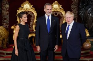 König Felipe und Königin Letizia empfangen Regierungschefs in Madrid